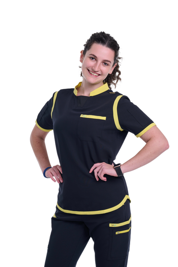 Women's C-Collar Scrub Tops