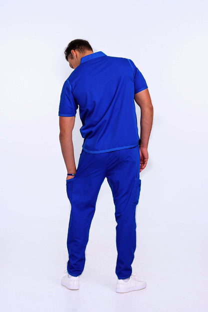 NavyRoyal Blue Scrub Pants