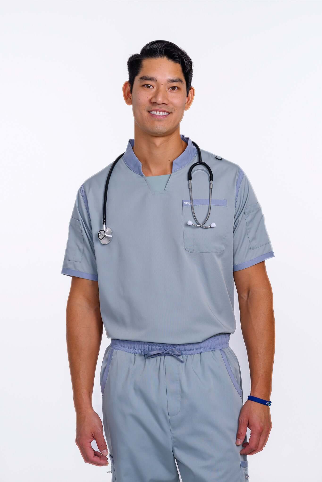 Sea GreenStone Scrub Top