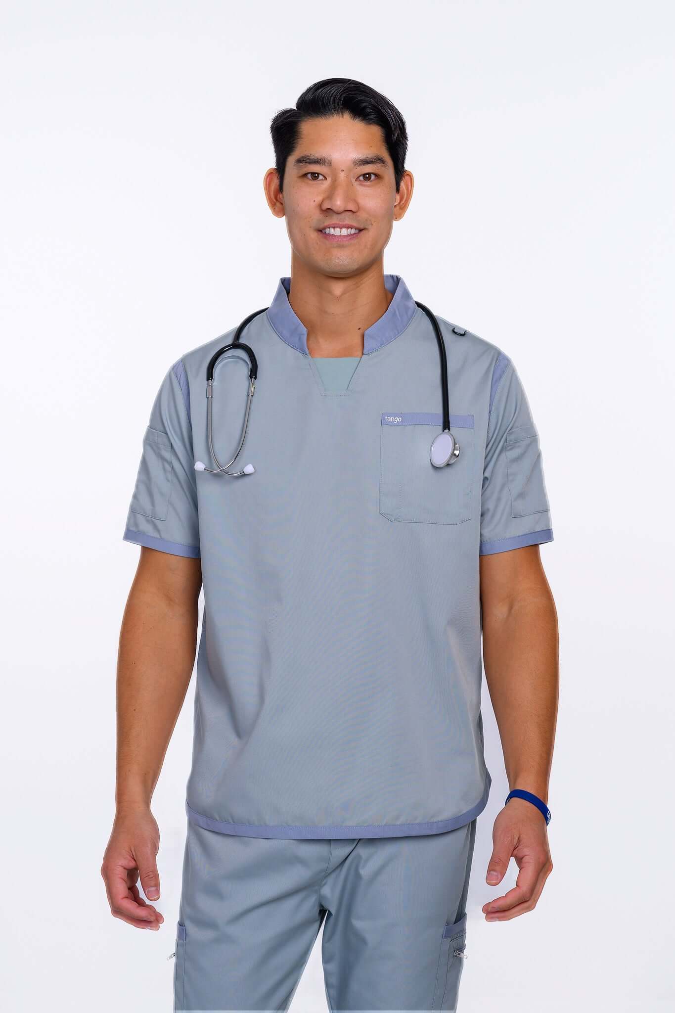 Sea GreenStone Scrub Top