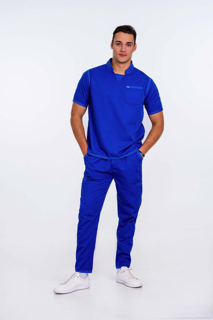 NavyRoyal Blue Scrub Pants
