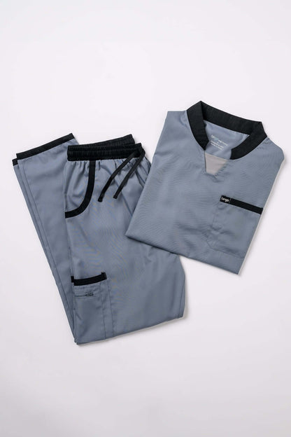 SilverBlack Scrub Pants