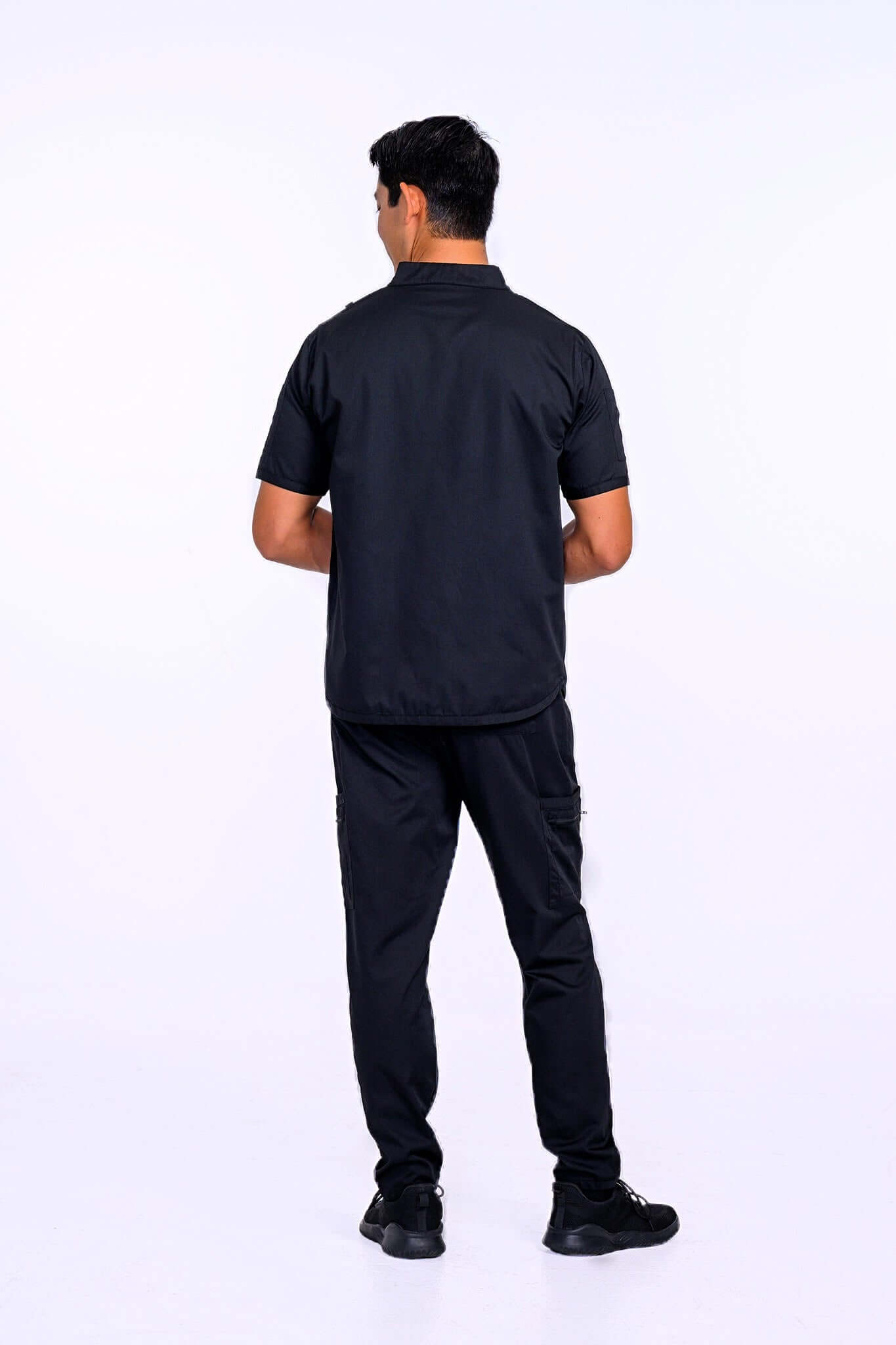 Jet Black Scrub Pants